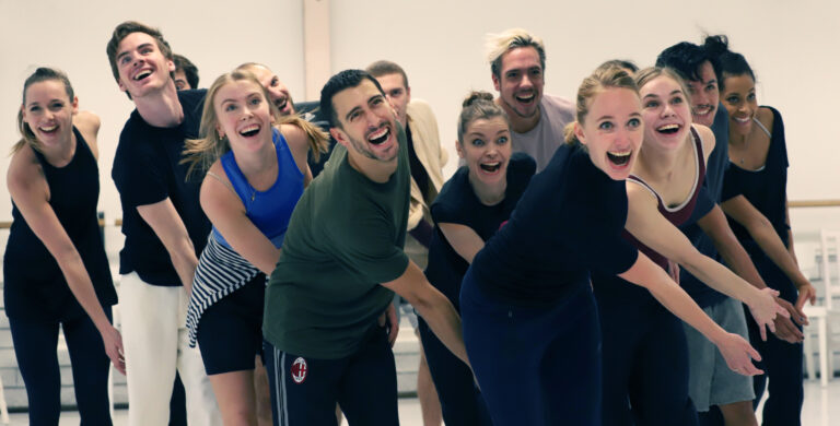 stage bij Introdans repetitie
